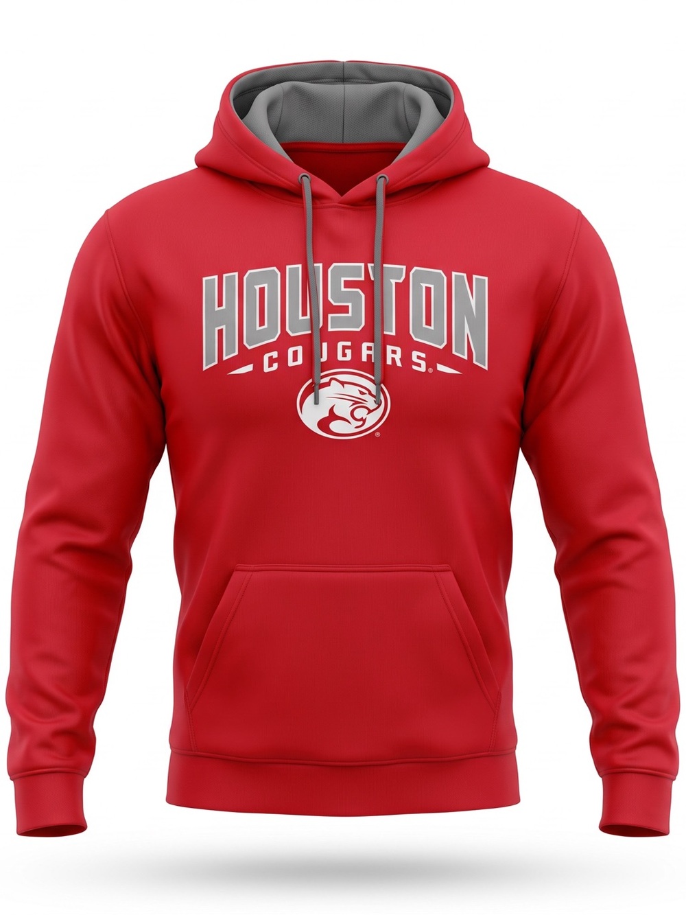 Champion Houston Cougars U of H School Team Spirit Red Hoodie Men’s Size Medium